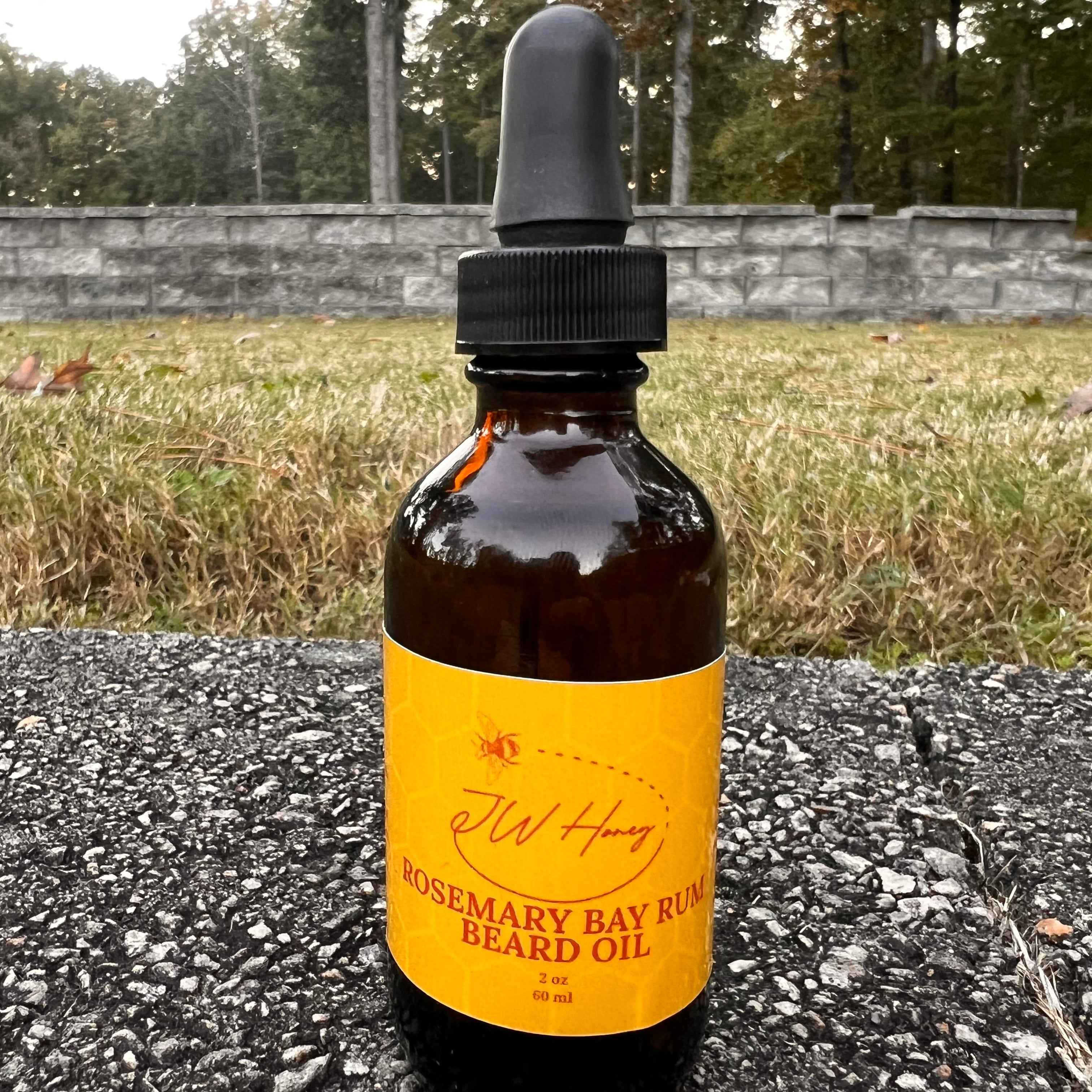 Rosemary and Bay Rum Beard Oil